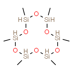 2,4,6,8,10,12-Hexamethylcyclohexasiloxane结构式
