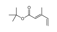 tert-butyl 3-methylpenta-2,4-dienoate Structure
