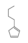 1-butylcyclopenta-1,3-diene结构式