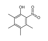 2,3,4,5-tetramethyl-6-nitrophenol结构式