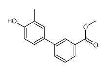 methyl 3-(4-hydroxy-3-methylphenyl)benzoate Structure