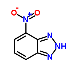 4-硝基-1H-1,2,3-苯并三唑结构式