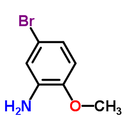 5-溴-2-甲氧基苯胺结构式