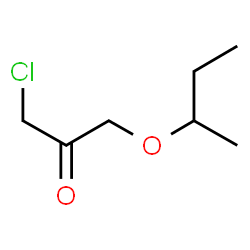 2-Propanone,1-chloro-3-(1-methylpropoxy)- Structure