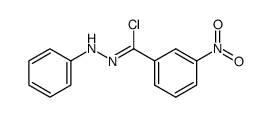 3-Nitrobenzoyl chloride phenyl hydrazone Structure