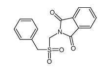 2-(benzylsulfonylmethyl)isoindole-1,3-dione结构式
