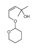 2-methyl-5-(oxan-2-yloxy)pent-3-en-2-ol结构式