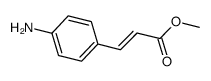 4-氨基肉桂酸甲酯结构式