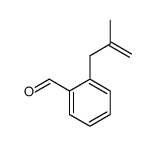 Benzaldehyde, 2-(2-methyl-2-propenyl)- (9CI)结构式