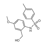 N-(2-hydroxymethyl-4-methoxylphenyl)-4-methylbenzenesulfonamide Structure