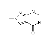 2,7-dimethylpyrazolo[3,4-d]pyrimidin-4-one Structure