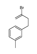 2-Bromo-4-(3-methylphenyl)but-1-ene结构式