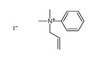 dimethyl-phenyl-prop-2-enylazanium,iodide结构式