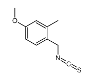 Benzene, 1-(isothiocyanatomethyl)-4-methoxy-2-methyl- (9CI)结构式