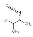 (R)-(-)-3-Methyl-2-Butyl Isocyanate Structure