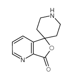 螺[呋喃并[3,4-b]吡啶-5(7H),4’-哌啶]-7-酮结构式