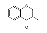 2,3-Dihydro-3-methyl-4H-1-benzothiopyran-4-one Structure