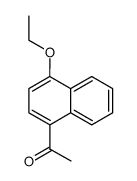 1-(4-ethoxy-[1]naphthyl)-ethanone结构式