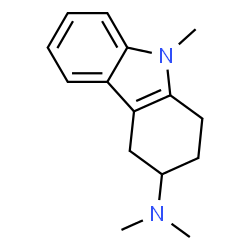 1H-Carbazol-3-amine,2,3,4,9-tetrahydro-N,N,9-trimethyl-(9CI)结构式