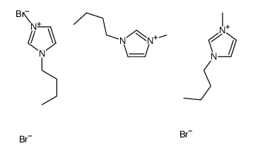 1-丁基-3-甲基咪唑鎓三溴化物结构式