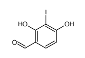 2,4-二羟基-3-碘苯甲醛结构式