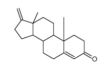 17-Methylene-androst-4-en-3-one Structure