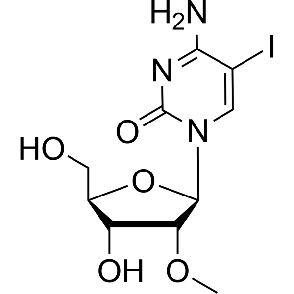 5-Iodo-2’-O-methylcytidine Structure