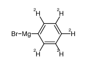 Phenyl-d5-magnesium bromide Structure