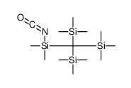 isocyanato-dimethyl-[tris(trimethylsilyl)methyl]silane Structure