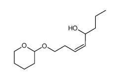 3(Z)-octene-1,5-diol 1-tetrahydropyranyl ether Structure