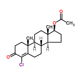 Clostebol Acetate structure