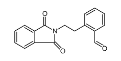 Benzaldehyde, 2-[2-(1,3-dihydro-1,3-dioxo-2H-isoindol-2-yl)ethyl] Structure