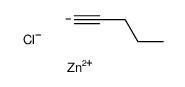chlorozinc(1+),pent-1-yne Structure
