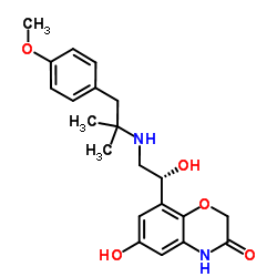 6-羟基-8-[(1R)-1-羟基-2-[[2-(4-甲氧基苯基)-1,1-二甲基乙基]氨基]乙基]-2H-1,4-苯并恶嗪-3(4H)-酮图片