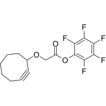 Cyclooctyne-O-PFP ester结构式