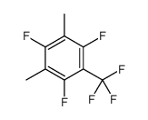 3,5-DIMETHYL-2,4,6-TRIFLUOROBENZOTRIFLUORIDE结构式