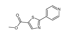 methyl 2-pyridin-4-yl-1,3-thiazole-5-carboxylate Structure