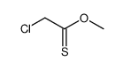 O-methyl 2-chloroethanethioate Structure