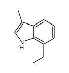 7-ethyl-3-methyl-1H-indole Structure