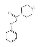 2-苯氧基-1-(1-哌嗪)乙酮结构式