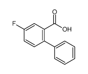 4-FLUORO-[1,1'-BIPHENYL]-2-CARBOXYLIC ACID structure