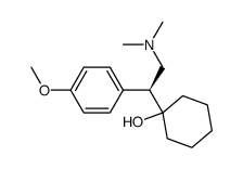 (S)-Venlafaxine Structure