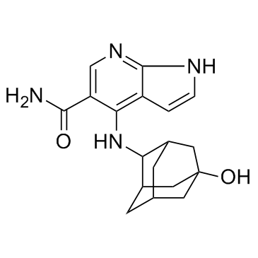 Peficitinib structure