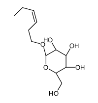 3-hexenyl-beta-glucopyranoside Structure