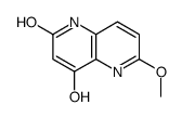 4-羟基-6-甲氧基-1,5-萘啶-2(1h)-酮结构式
