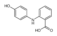 2-(4-hydroxyanilino)benzoic acid结构式