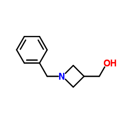 (1-Benzyl-3-azetidinyl)methanol Structure