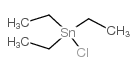 Stannane,chlorotriethyl- Structure