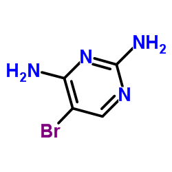 5-Bromo-2,4-pyrimidinediamine structure