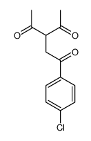 3-acetyl-1-(4-chlorophenyl)pentane-1,4-dione Structure